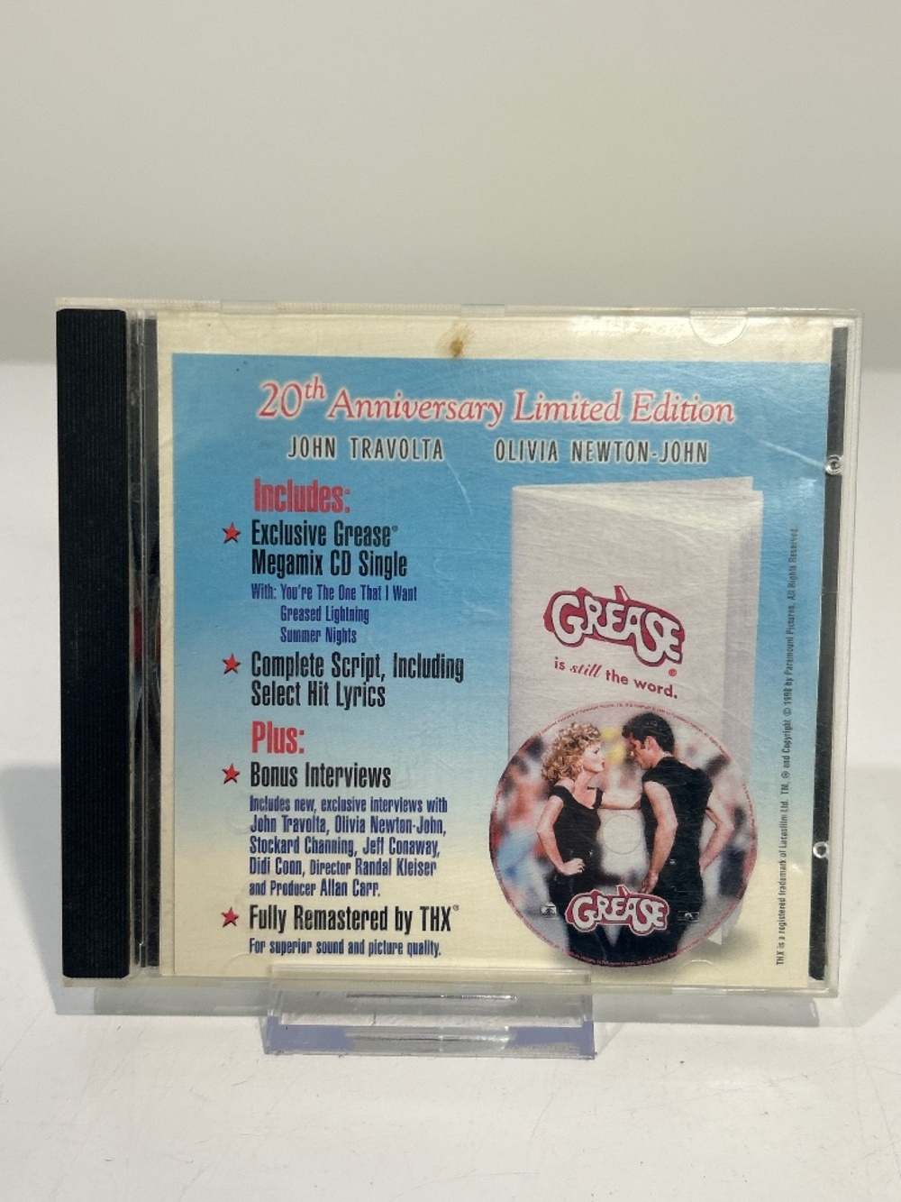🤯5 for $20🤯 “Grease Megamix” Soundtrack CD Single [Pop Rock]